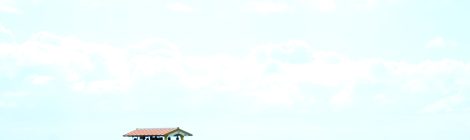 Yubu Island on a cow carts