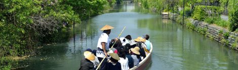 Yanagawa River rapids ride